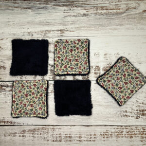 Reusable Cotton and Bamboo Makeup Remover Wipes (5 pack)